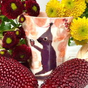 Keramik selbst bemalen in den Herbstferien